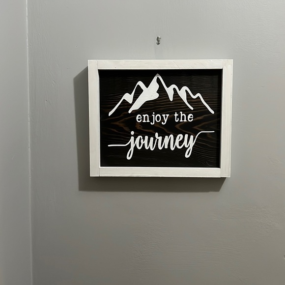 Enjoy the Journey Sign - Picture 2 of 2